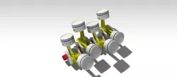 V8 engine 