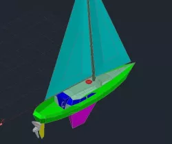 Veleiro (cabine vidro)