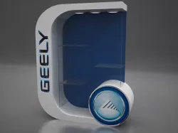 Vitrina GEELY - showcase geely