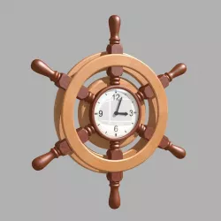 Wall Clock 3D model