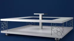 White Table 3D model