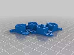 Wood Screw Printer Box Mounts