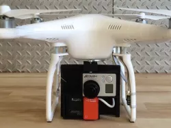 360° Video Drone Camera Mount for Two GoPros (Now Obsolete)
