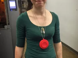 Arcade Button Amulet