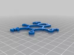 Caffeine molecule