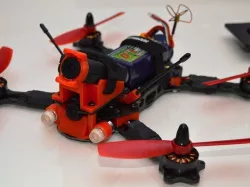 Camera and led mount for sdi few-250