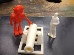 Cannon on wheels