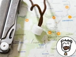 Chunky lanyard cord end