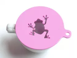 Coffee Stencils Latte Art Template - Frog & Rose