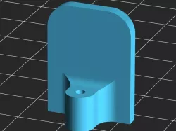 Curtain holder for window curtains