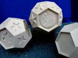 Decorated Paper Weights