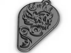 Dragon Keychain