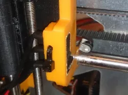 End Stop Axis X Steel Prusa. Beta Version.