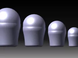 Fat Russian Nesting Dolls