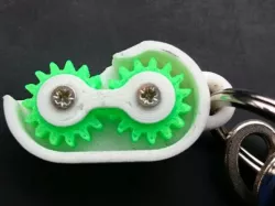 Fidget Gear Keyring