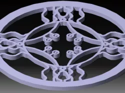 Flying Spaghetti Monster Quad Coaster