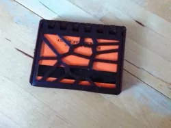 folding wallet cassette in voronoi style