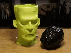 Frankenstein's Monster with Removable Brain