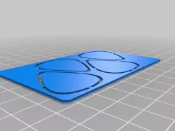 Guitar Picks (Punch Out Card)