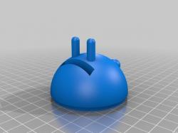 3D Printable Soporte para móvil utilizando el lector NFC como comunicador  by Ceapat - Imserso