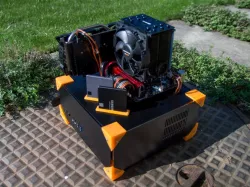 hybrid 3D printed PC case