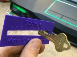 Key Decoder (For duplicating house keys)