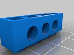 Lego Technic-like Brick (4x1)