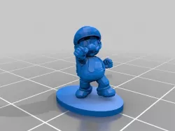 Mario SSBM trophy
