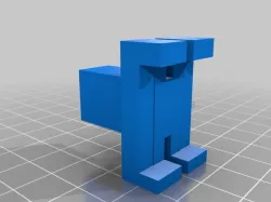 Minecraft creepar With headphones