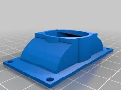 Mini fabrikator x-axis 25mm fan shroud