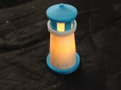 Mini Light-Up Lighthouse