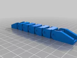 My Customized Drag Chain with mounts