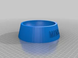My Customized Fully Parametric Dog / Cat Food Bowl