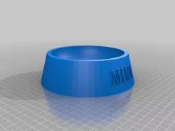 My Customized Fully Parametric Dog / Cat Food Bowl2