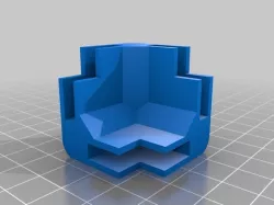 My Customized Parametric Mini Modular Framing System - Corner Block 5mm