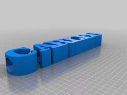 My Customized TEXT pencil holder