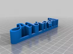 Name on a shelf