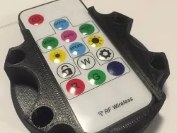 Neopixel LED RF Remote Control Steering Wheel Mount