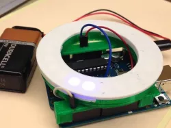 NeoPixel Ring 24 LED Arduino Shield