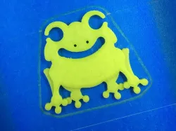 Paledrak's Frog Earbud Holder - .stl repaired
