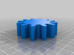 R2-D2 A&A Dome Gear for a Pitman Motor