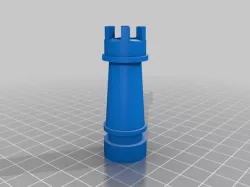 Rook made in open scad