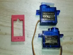 Servo Box Bracket HXT9000 SG90 9g micro servo