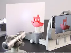 Smartphone Photo Studio for #3DBenchy and tiny stuff