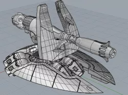 Space Elf Artillery Weapon