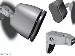 speaker wall mounts (45 degrees 2-axis)
