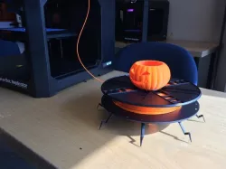 Spider Pumpkin Filament Spool holder