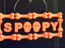 Spoopy sign