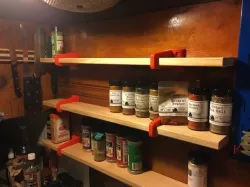 Stirrup Shelf Bracket