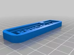 Text Plate prusa i3
